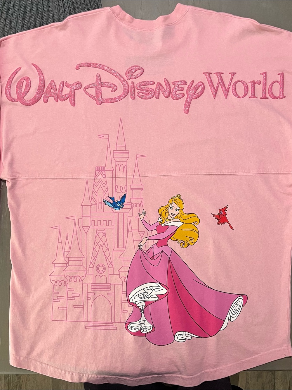 2026 WDW Princess Aurora Sleeping Beauty Limited Edition Spirit Jersey Size L